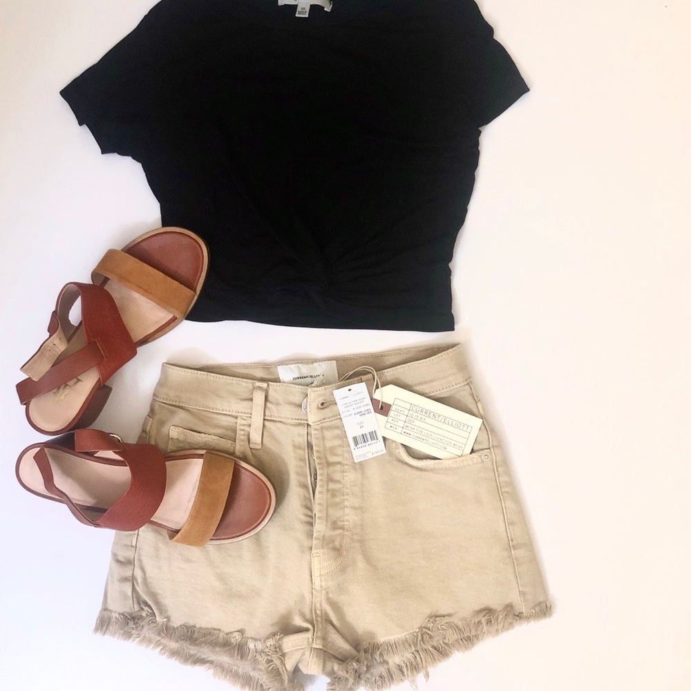 CURRENT/ELLIOT ultra high waist short/ NWT